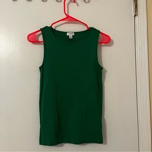J. Crew Vibrant Green Tee
